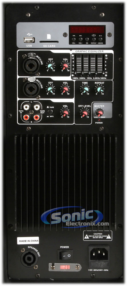 Mr DJ PBX-2609MP3-OPEN BOX  Image 11