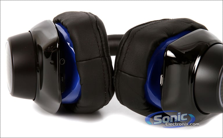 Denon AH-D400 - Black/Blue-OPEN BOX Image 20