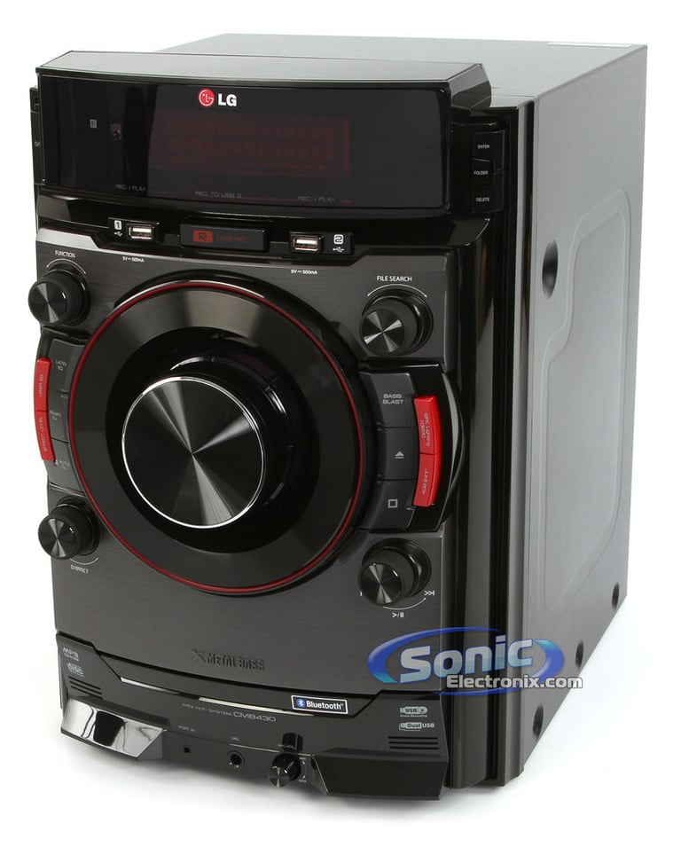 LG CM8430 Hi-Fi Micro Component Bluetooth Shelf System Speakers-OPEN BOX Image 23