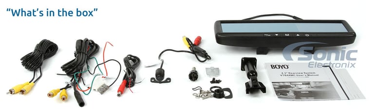 4.3" Digital TFT LCD Mirror Monitor With Rearview Camera Image 11