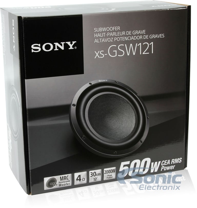 Sony XSGSW121 (Open Box, Complete) Image 5