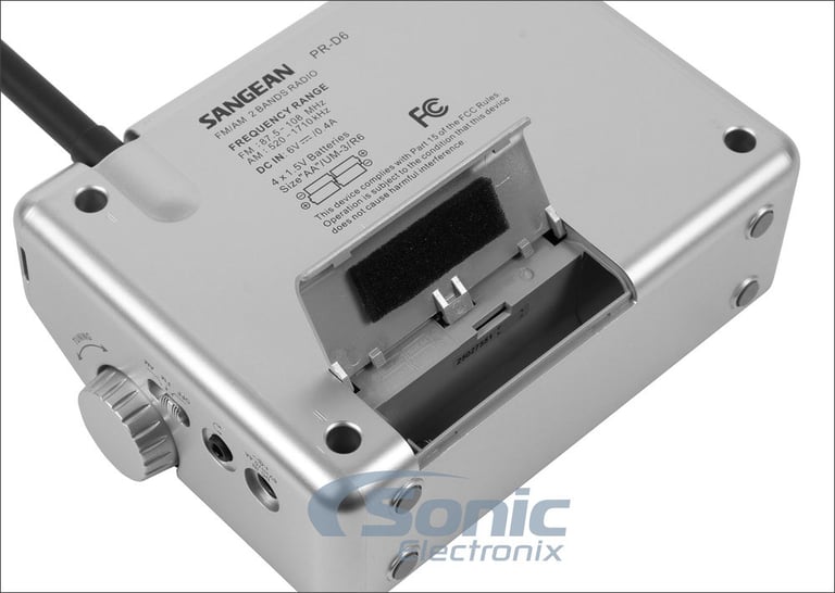 Sangean PR-D6 (Black) Image 5