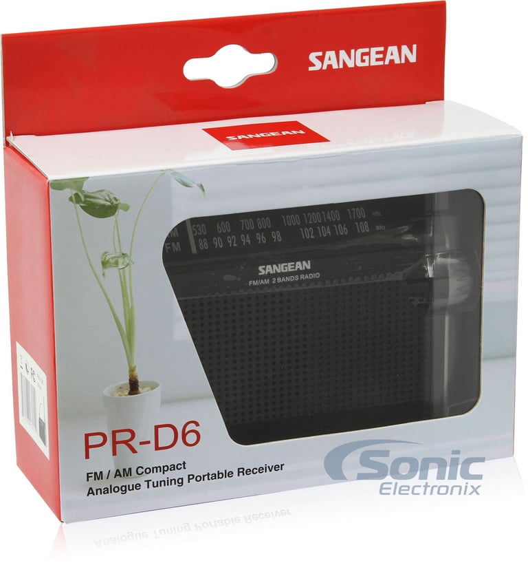 Sangean PR-D6 (Black) Image 8