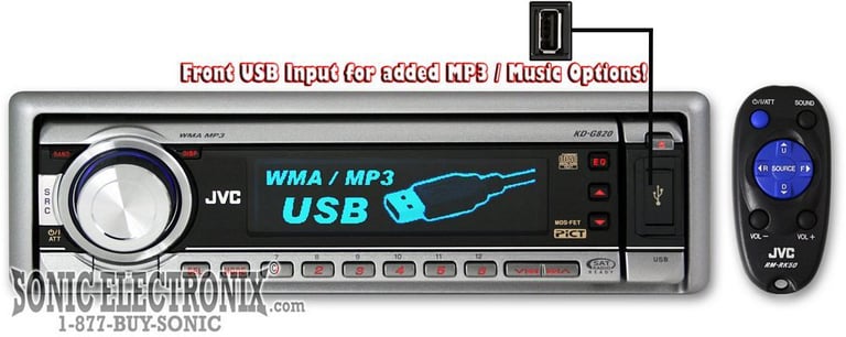 JVC KD-G820 Image 1