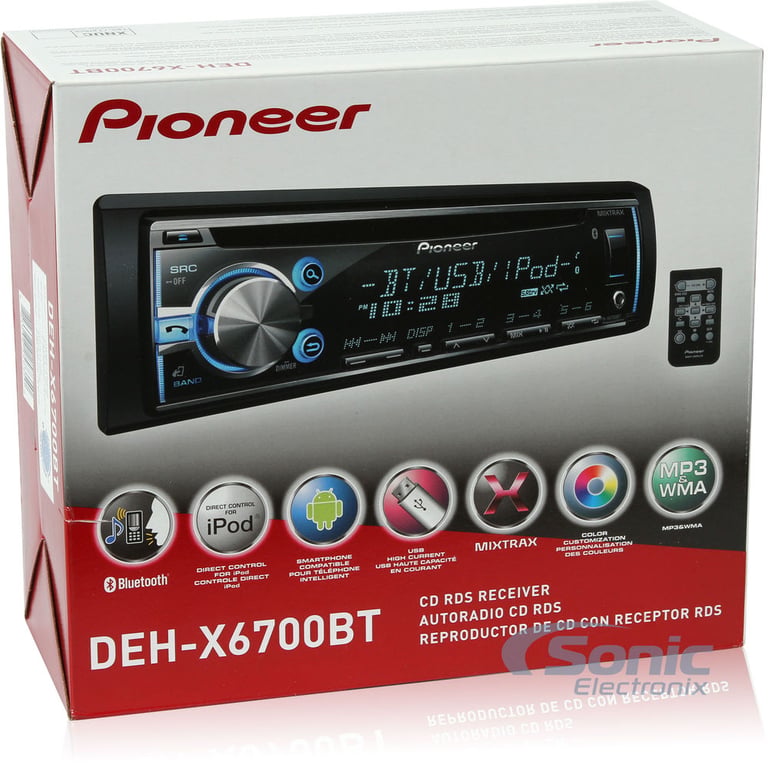 Pioneer DEH-X6700BT (Ships as DEH-X6900BT) Image 10
