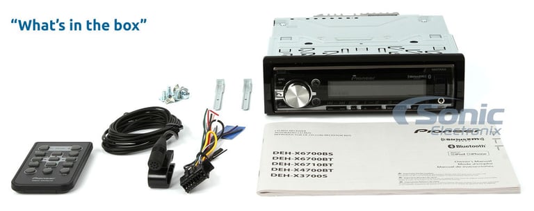 Pioneer DEH-X6700BS Image 8