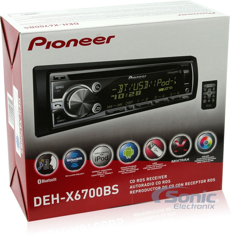 Pioneer DEH-X6700BS Image 9