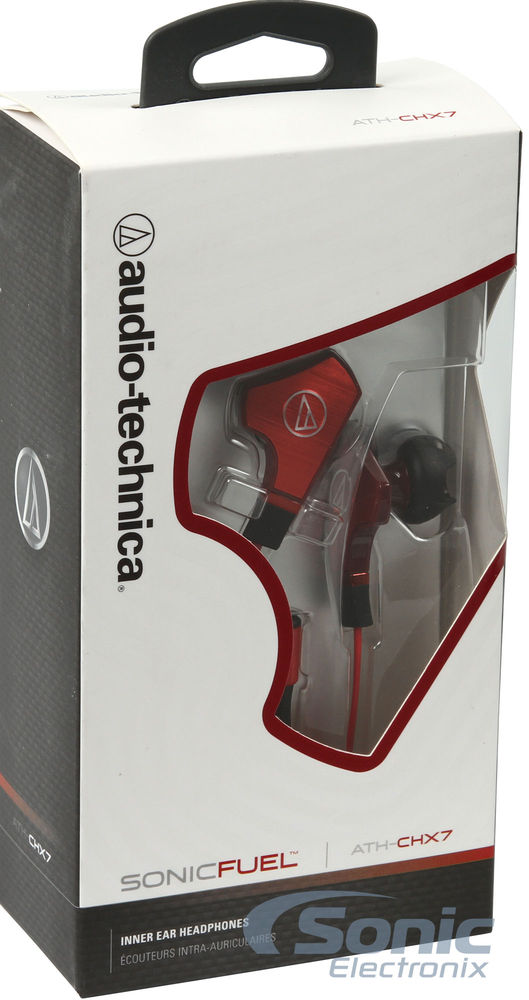 Audio Technica SonicFuel ATH-CHX7 - Red Image 7