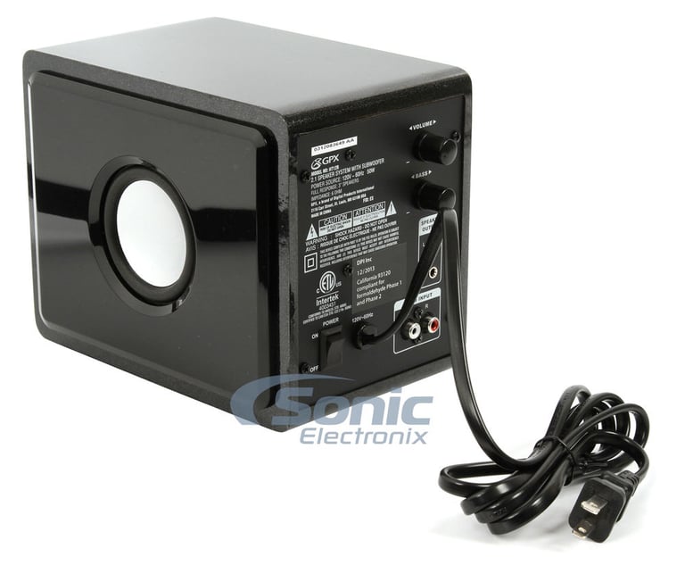 GPX HT12B - Black Image 3