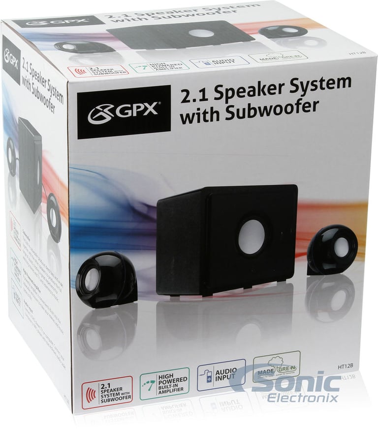 GPX HT12B - Black Image 8