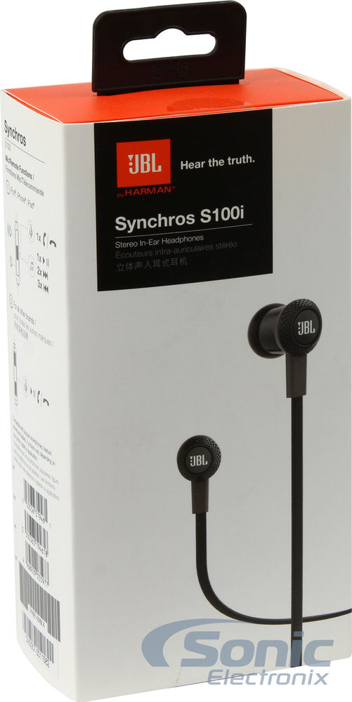 JBL Synchros S100I S Series - Black Image 6