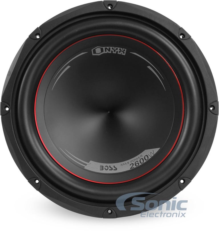Loaded Ported Enclosure w/ Pair of Boss NX120DVC Image 8