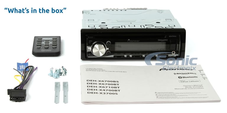 Pioneer DEH-X3700S Image 8