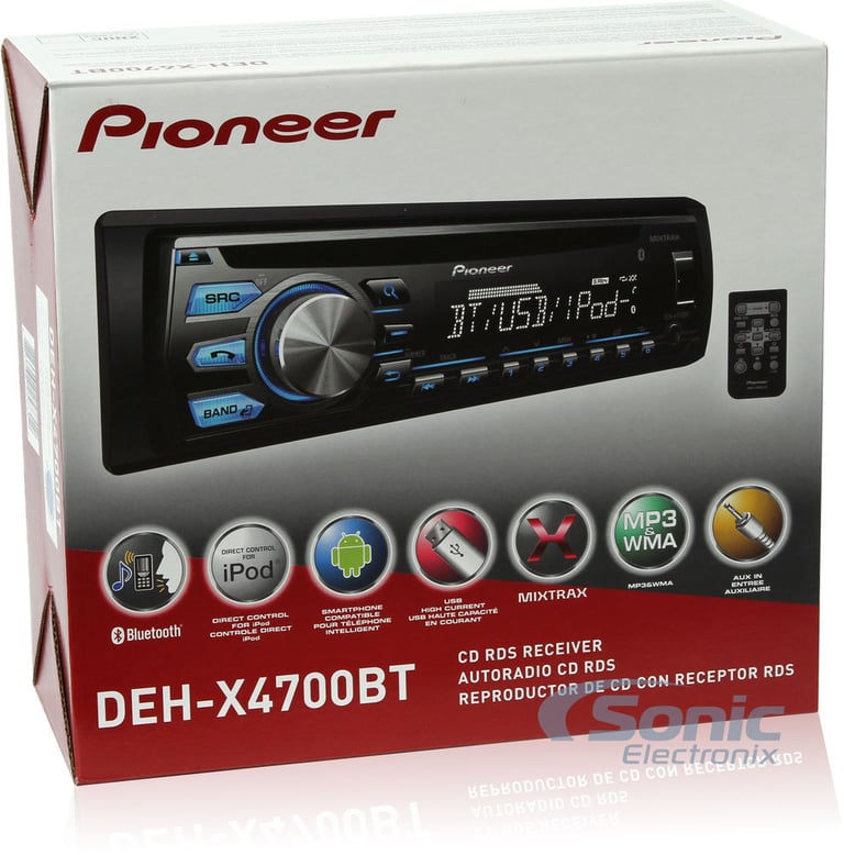 Pioneer DEH-X4700BT OPEN BOX COMPLETE Image 10