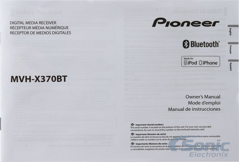 Pioneer MVH-X370BT Open box Image 8