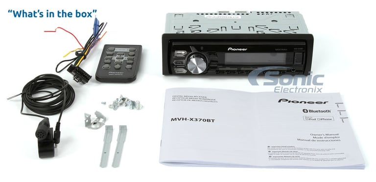 Pioneer MVH-X370BT Open box Image 9