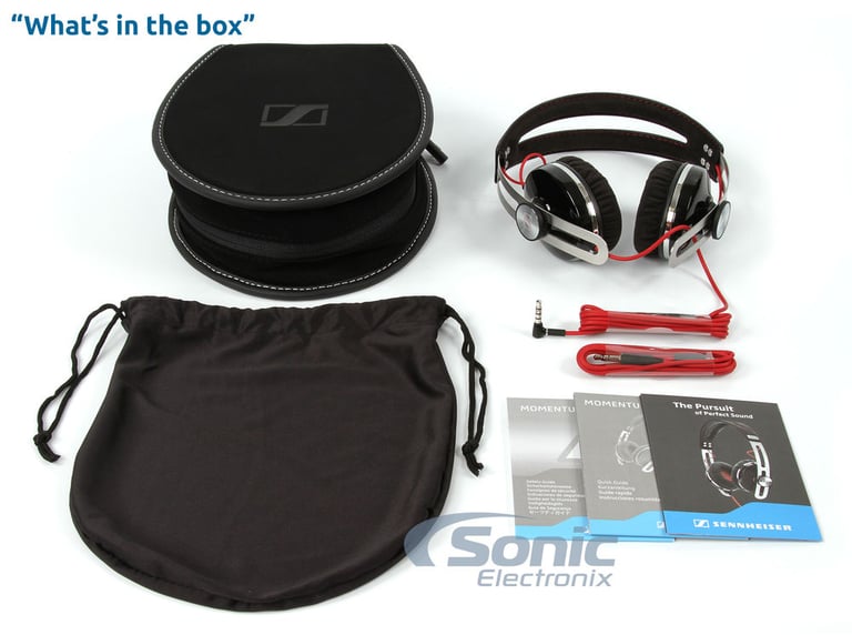 Sennheiser MOMENTUM On-Ear Headphones - Smart Black Image 14