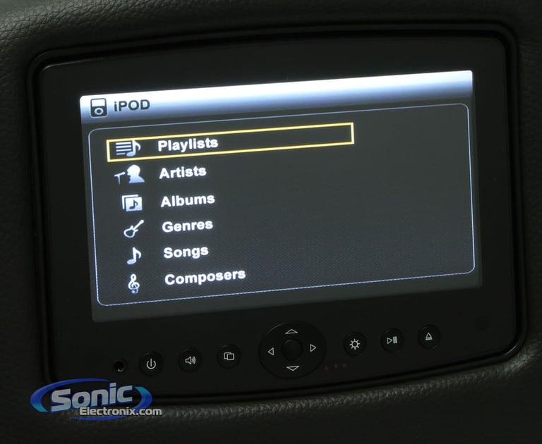 Carshow CS9000-DI Factory Matched Headrest Monitors-OPEN BOX Image 42