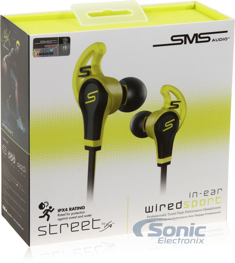SMS Audio SMS-EB-SPRT-YLW (Yellow) Image 9