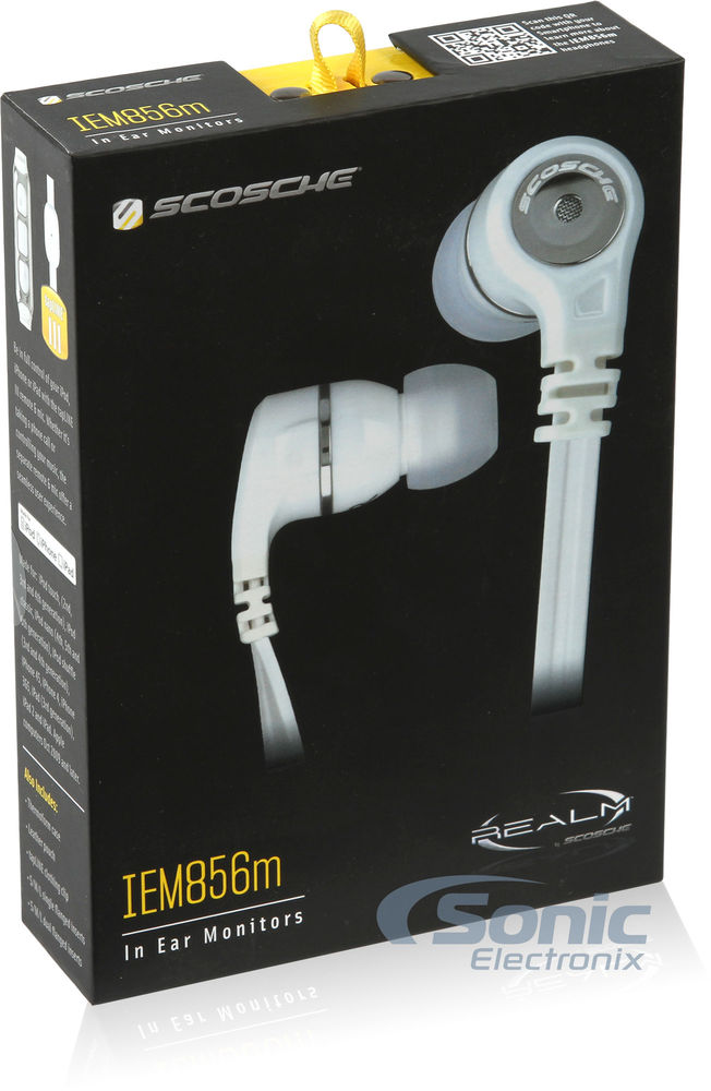 Scosche IEM856M - White Image 7