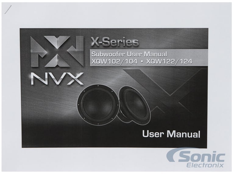 NVX XQW122 (2 Pack, Buy 1, Get 1 Deal) Image 8