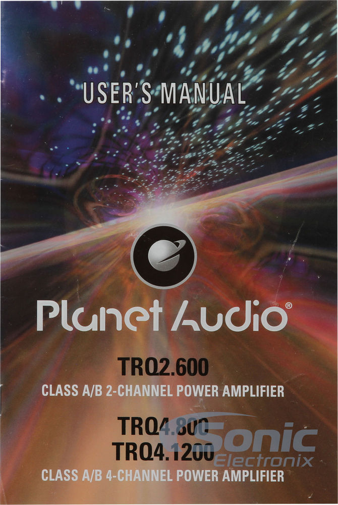 Planet Audio TRQ4.800 Image 5