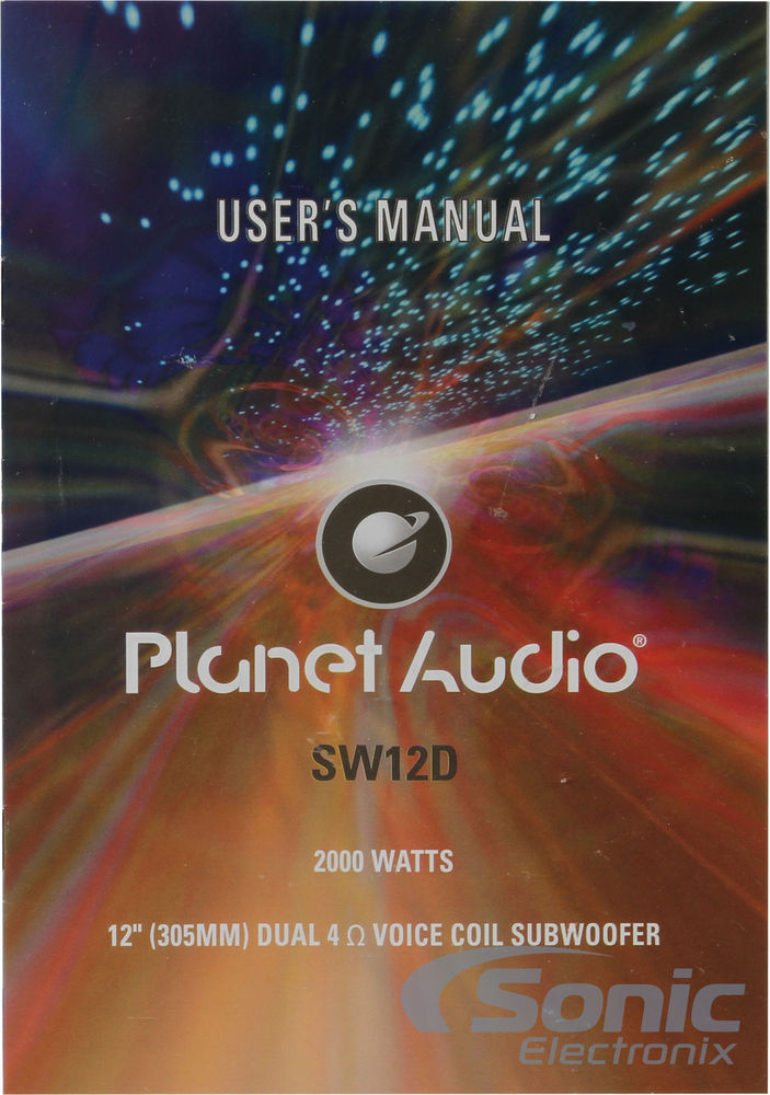 Planet Audio SW12D Image 9