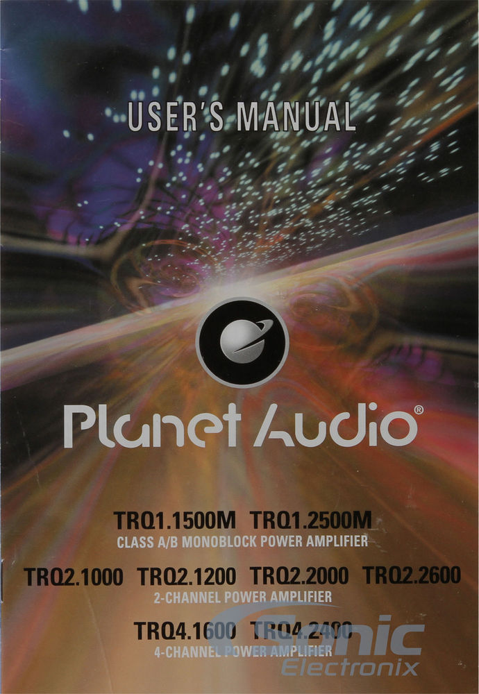Planet Audio TRQ1.1500M Image 7