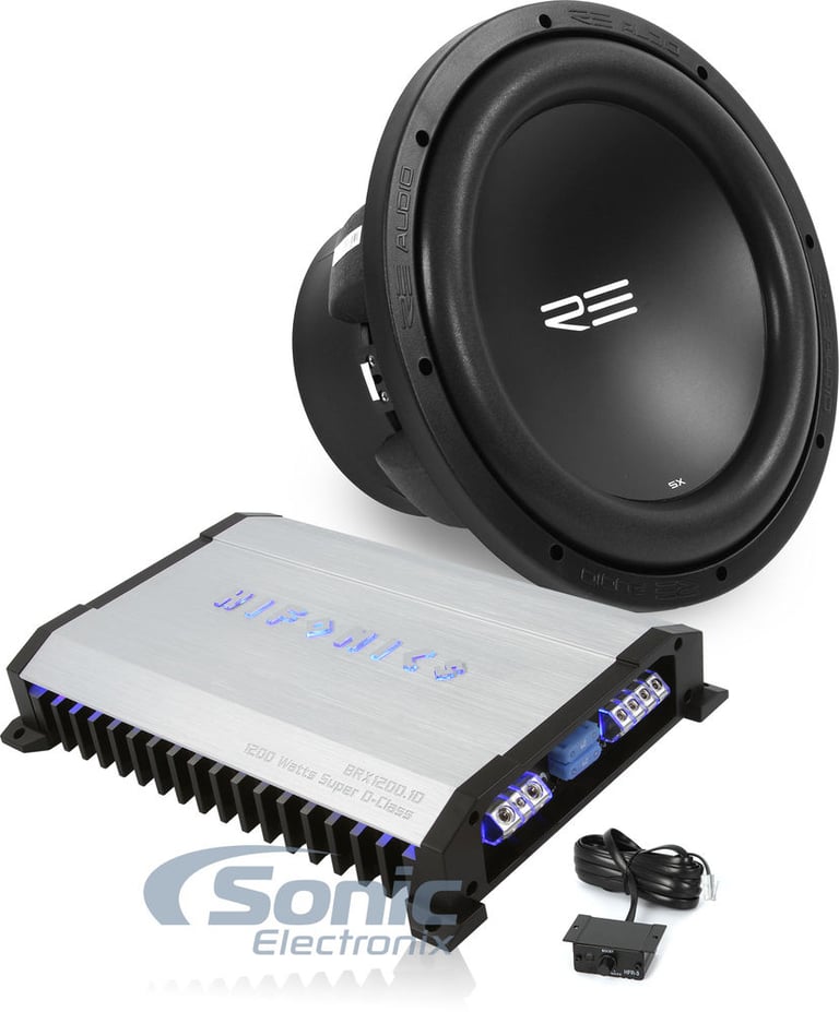 1100W RE Audio + Hifonics Bass Package Image 1