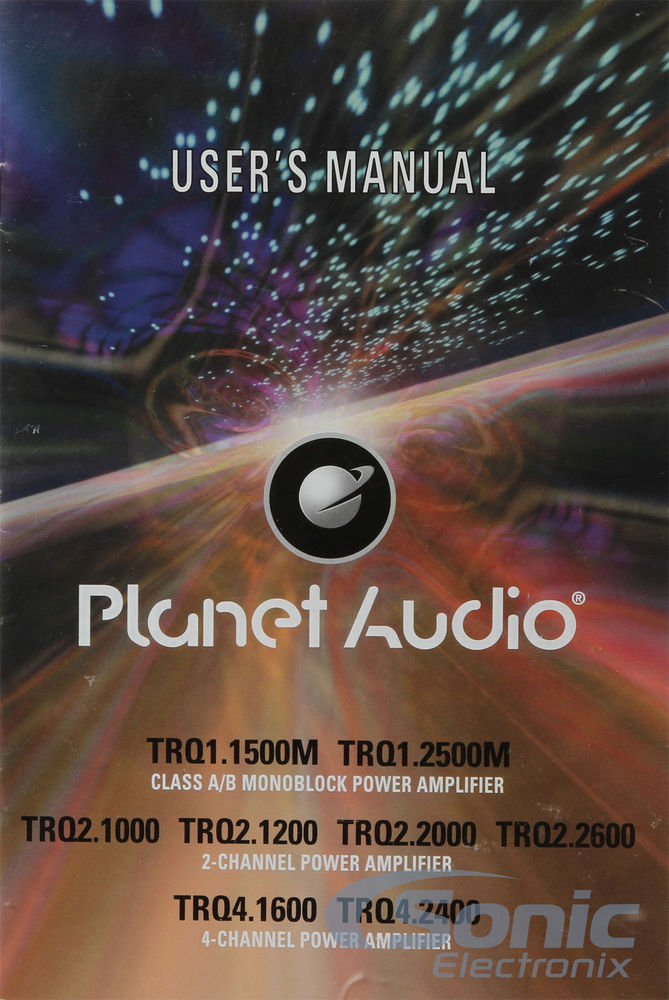 Planet Audio TRQ2.1000 Image 6