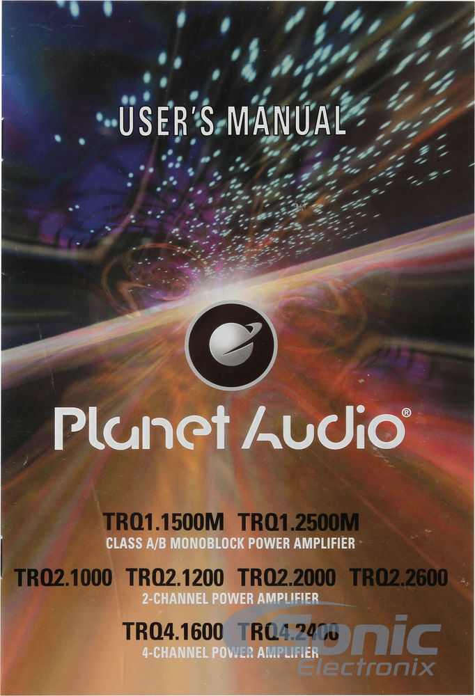 Planet Audio TRQ2.2000 Image 6