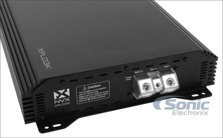 3000W DC Audio and NVX Bass Package Image 11