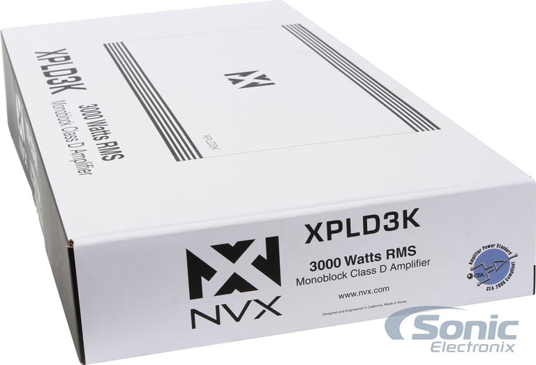 3000W DC Audio and NVX Bass Package Image 14
