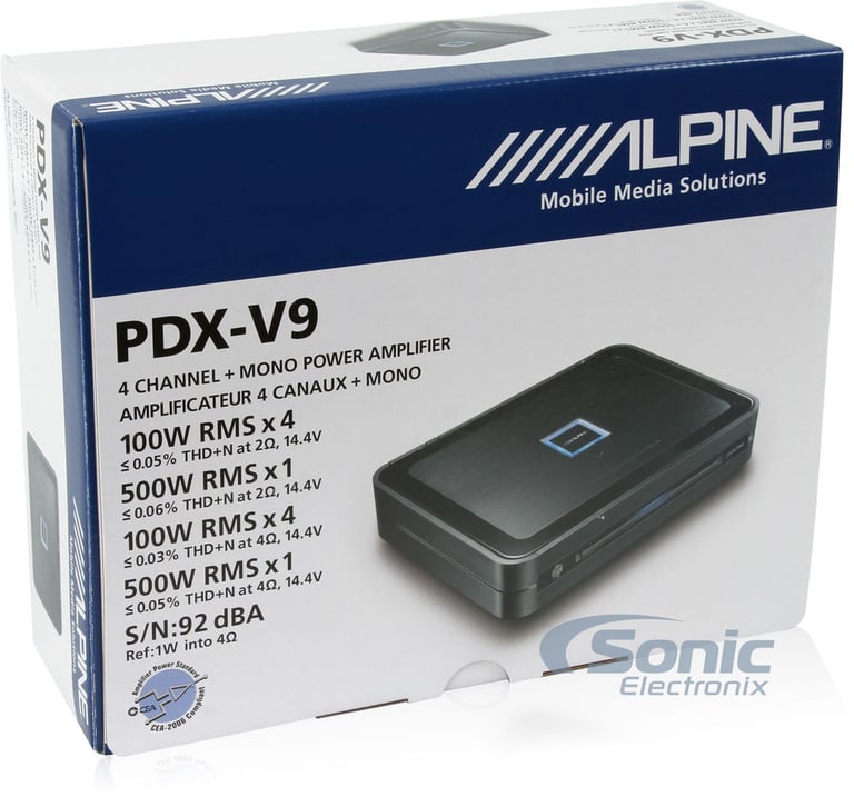 Alpine PDX-V9 Image 8