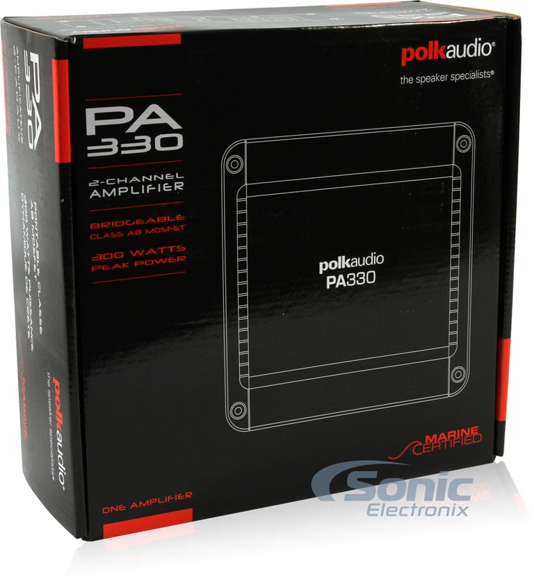 Polk Audio PA330.2 Open Box Complete Image 9