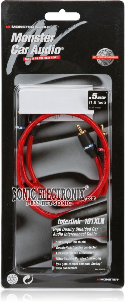 Monster Cable I101-XLN-2C-.5M Image 2
