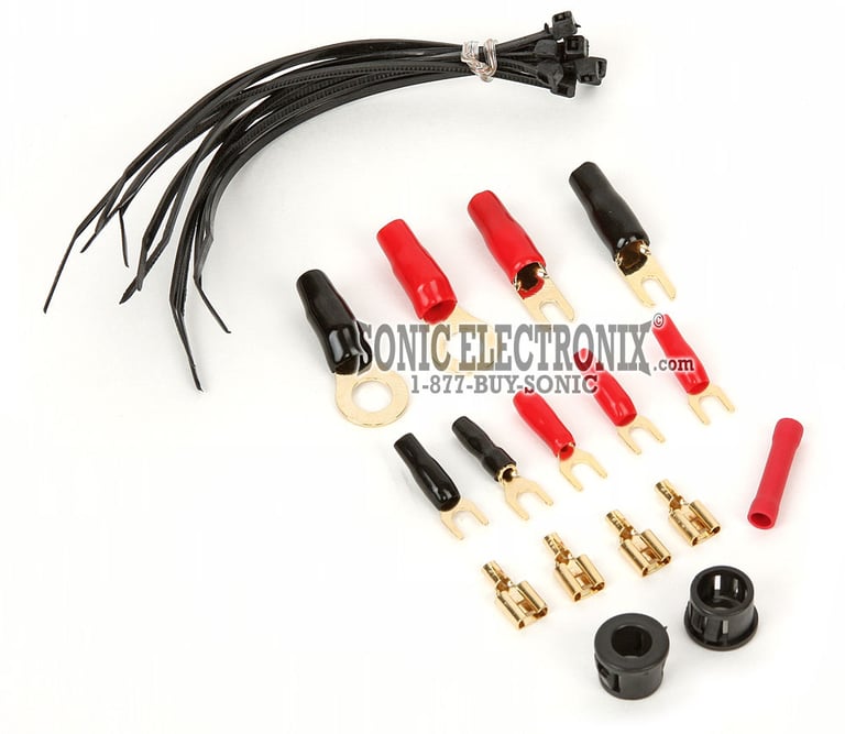 Combo: Infinity Reference Amplifier + Subwoofer + Box + Amp Install Kit Image 18