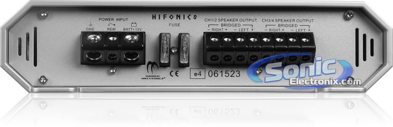 Hifonics ZRX600.4-OPEN BOX  Image 8
