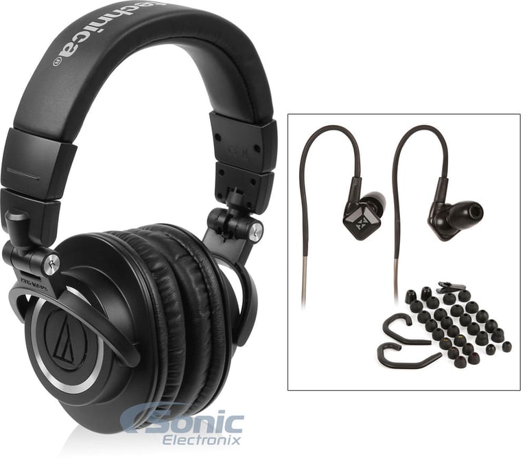 Audio Technica ATH-M50X & NVX EX10S Image 1