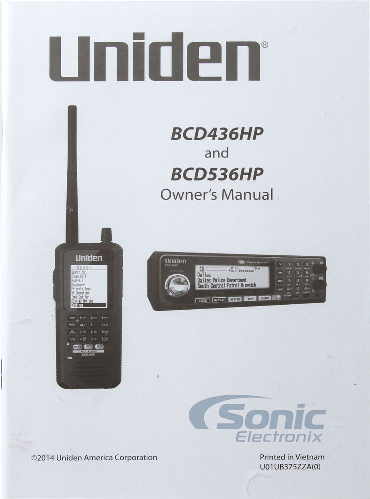Uniden BCD436HP Image 8