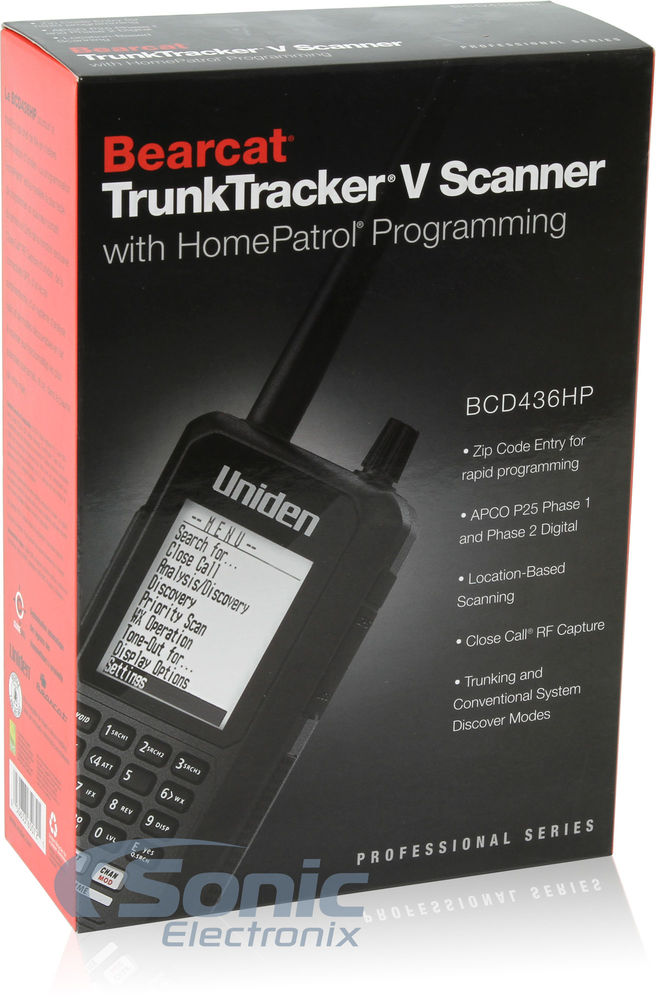 Uniden BCD436HP Image 9