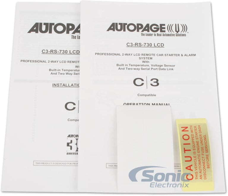 AutoPage C3-RS730-LCD & EVO-ALL Image 7