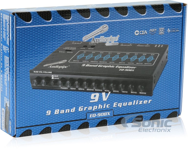Audiopipe EQ-908X OPEN BOX INCOMPLETE Image 6