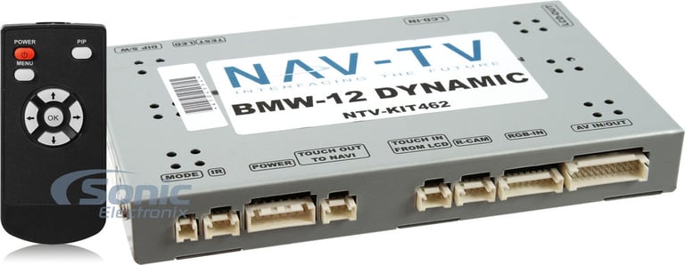 NAV-TV BMW-12 DYNAMIC KIT (NTV-KIT462) Image 1