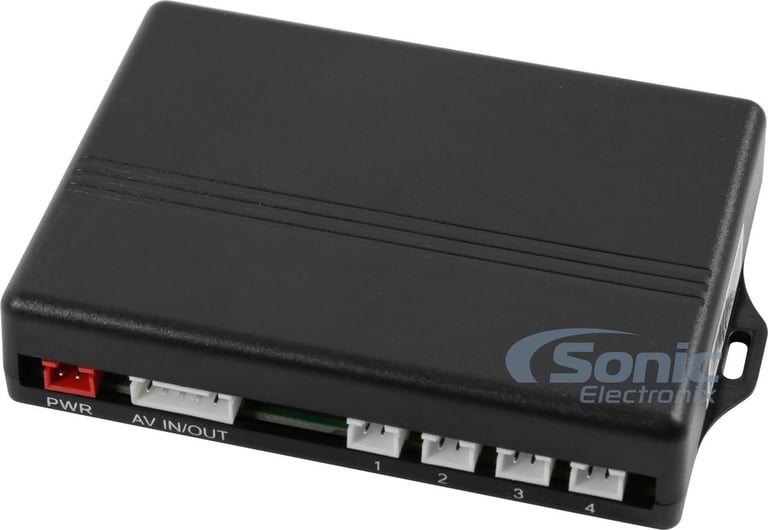 Parking Assist System w/ 4 Black Rear Parking Sensors (Open Box, Great) Image 2