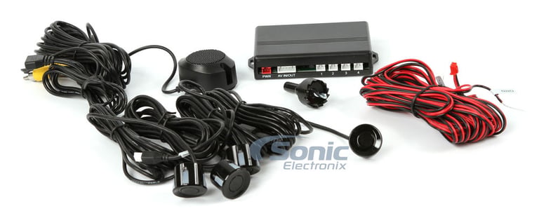 Parking Assist System w/ 4 Black Rear Parking Sensors (Open Box, Great) Image 7