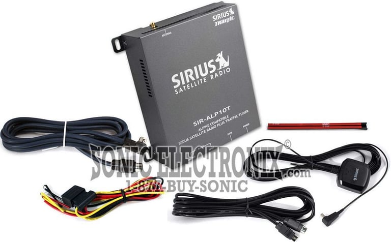 SIRIUS SIR-ALP10T (Satellite Radio Tuner + SIRIUS Traffic Tuner) Image 1