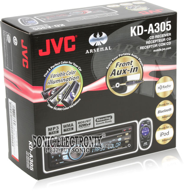 JVC Arsenal KD-A305 Image 6