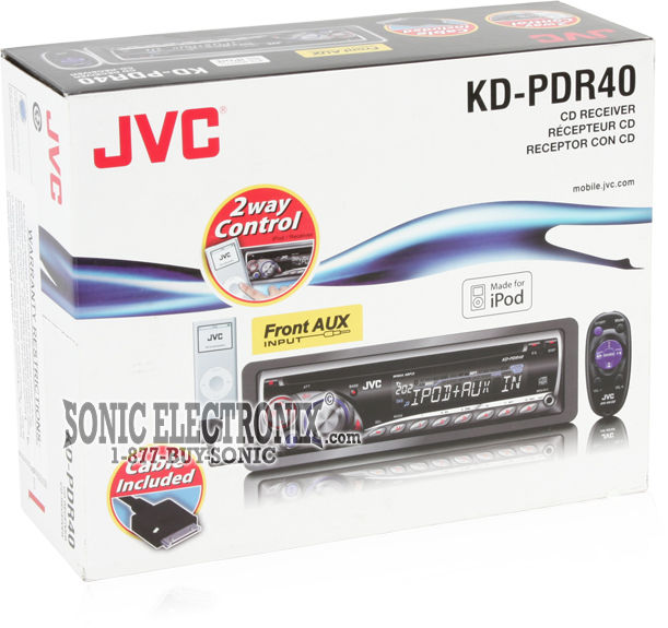 JVC KD-PDR40 Image 7