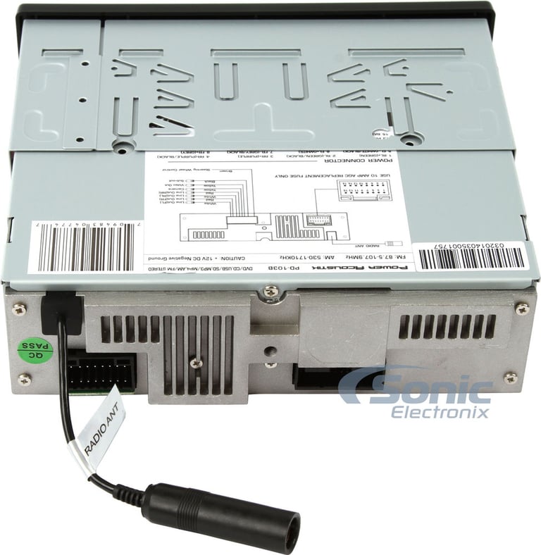 Power Acoustik PD-103B Image 6